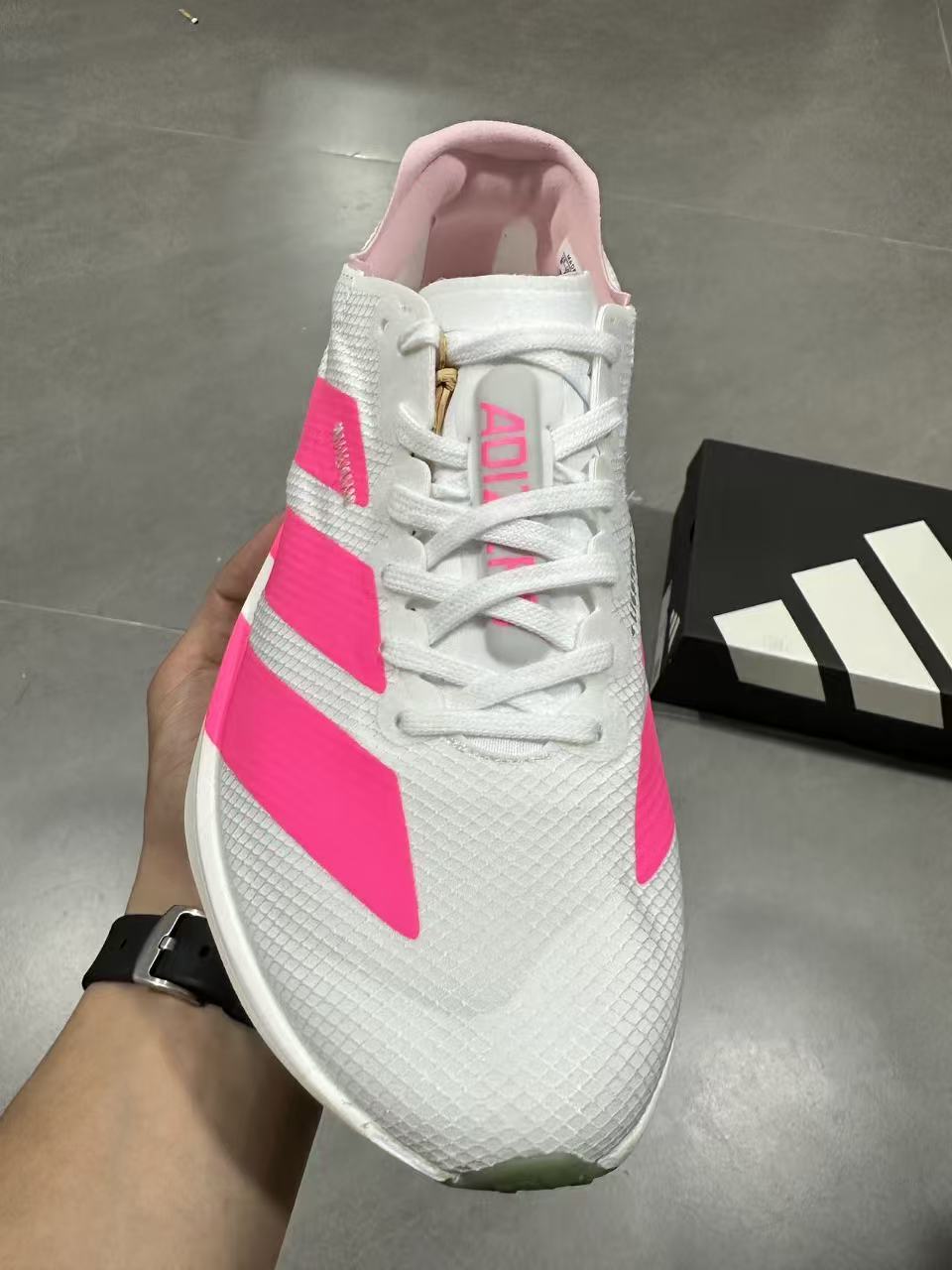Nike Lightstrike Pro Running Shoes White Pink