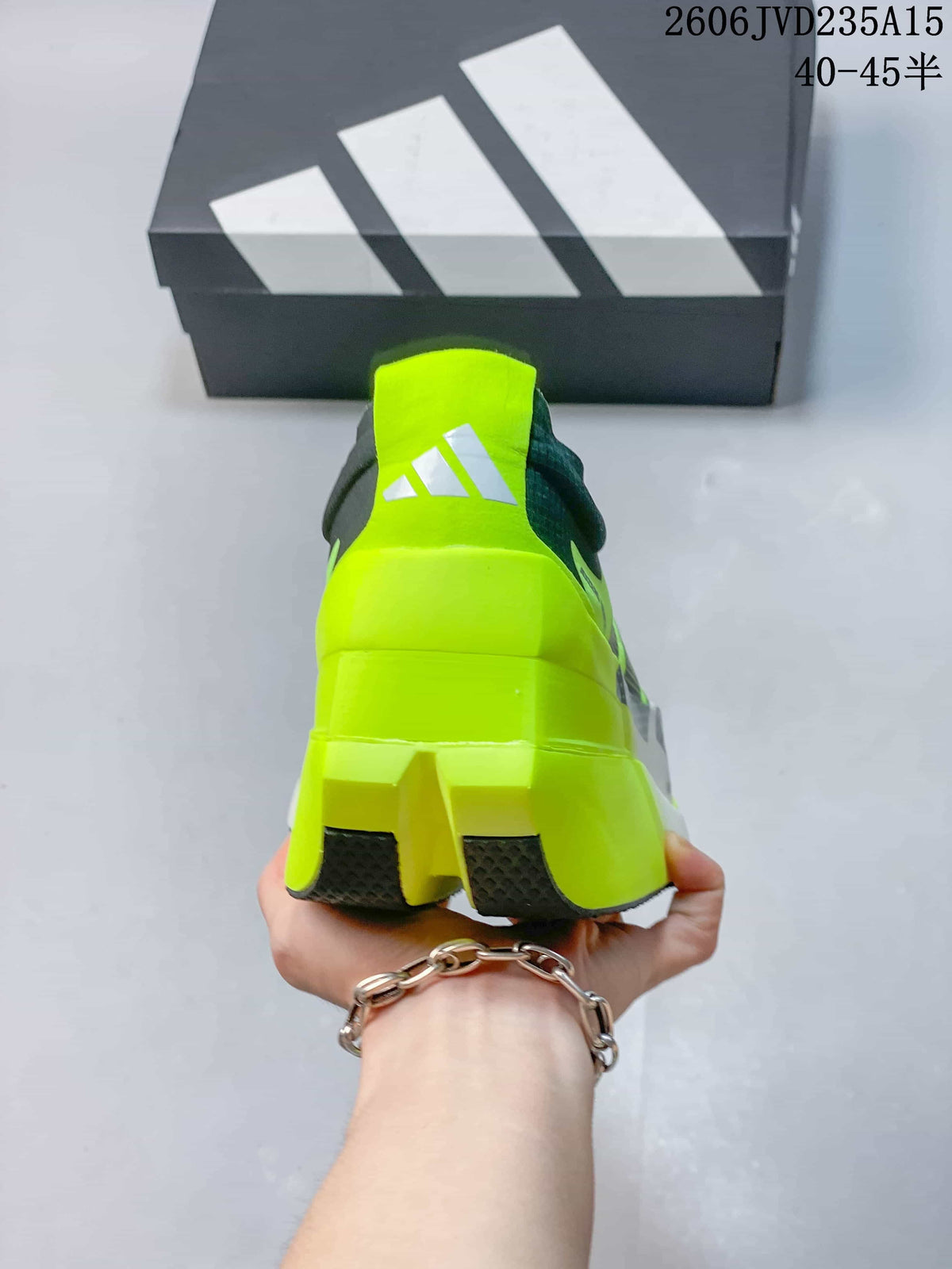 Adidas Adizero Dropset Elite Running Shoes, Neon Green