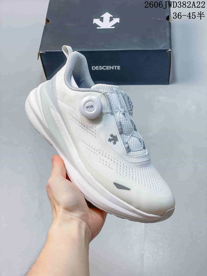 DESCENTE Running BOA Running Shoes, White, Z-FOAM