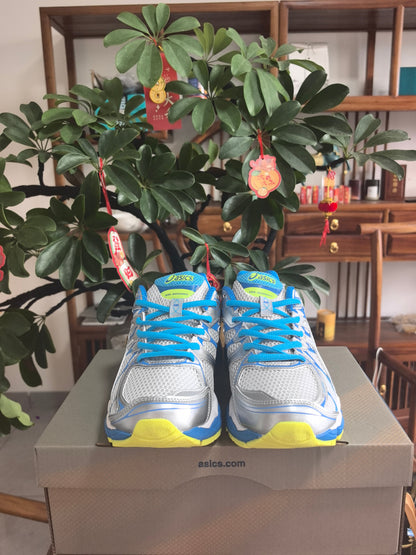 ASICS GEL-KINSEI 16 White Blue Running Shoes