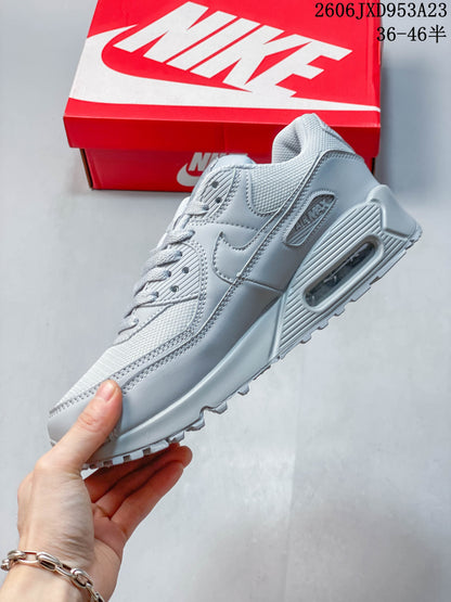 Nike Air Max 90 Low-Top Sneakers, Light Grey