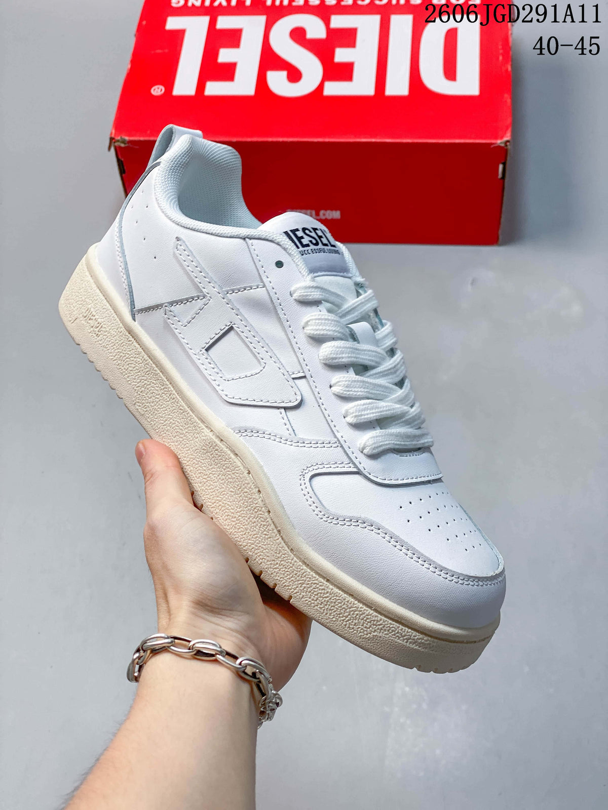 Diesel S-Ukyo V2 White Low-Top Sneakers