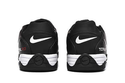 Nike Total 90 Black and White Indoor Soccer Shoes