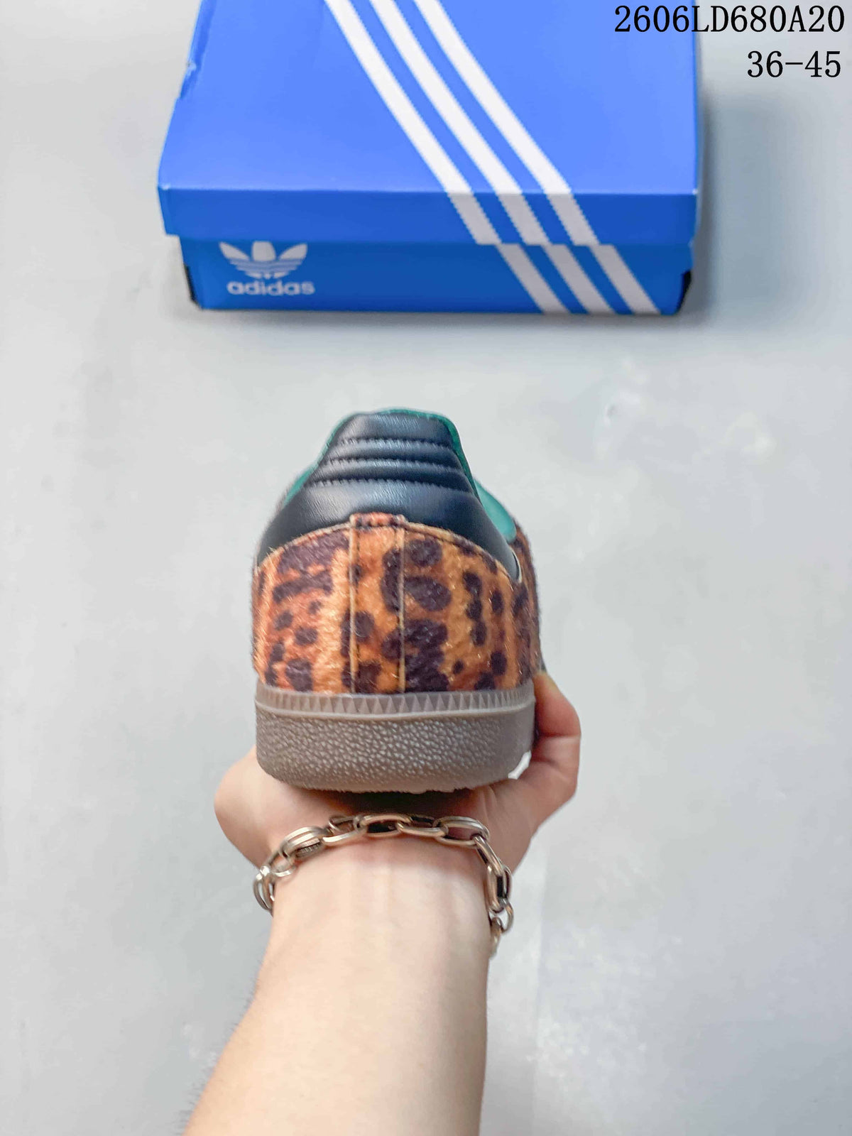 adidas Samba OG Leopard-Print Low-Top Sneakers KK2239