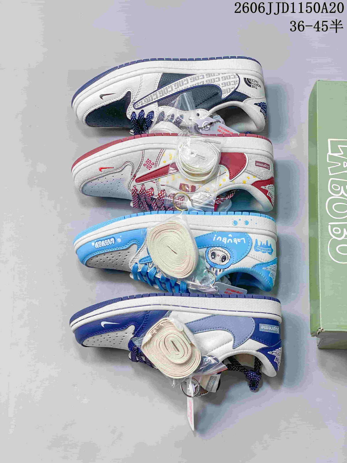 Nike Low-Top Sneakers with Graphic and Color-Block Details