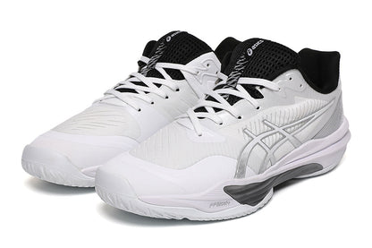 ASICS GEL-RESOLUTION 9 Tennis Shoes White Silver Black