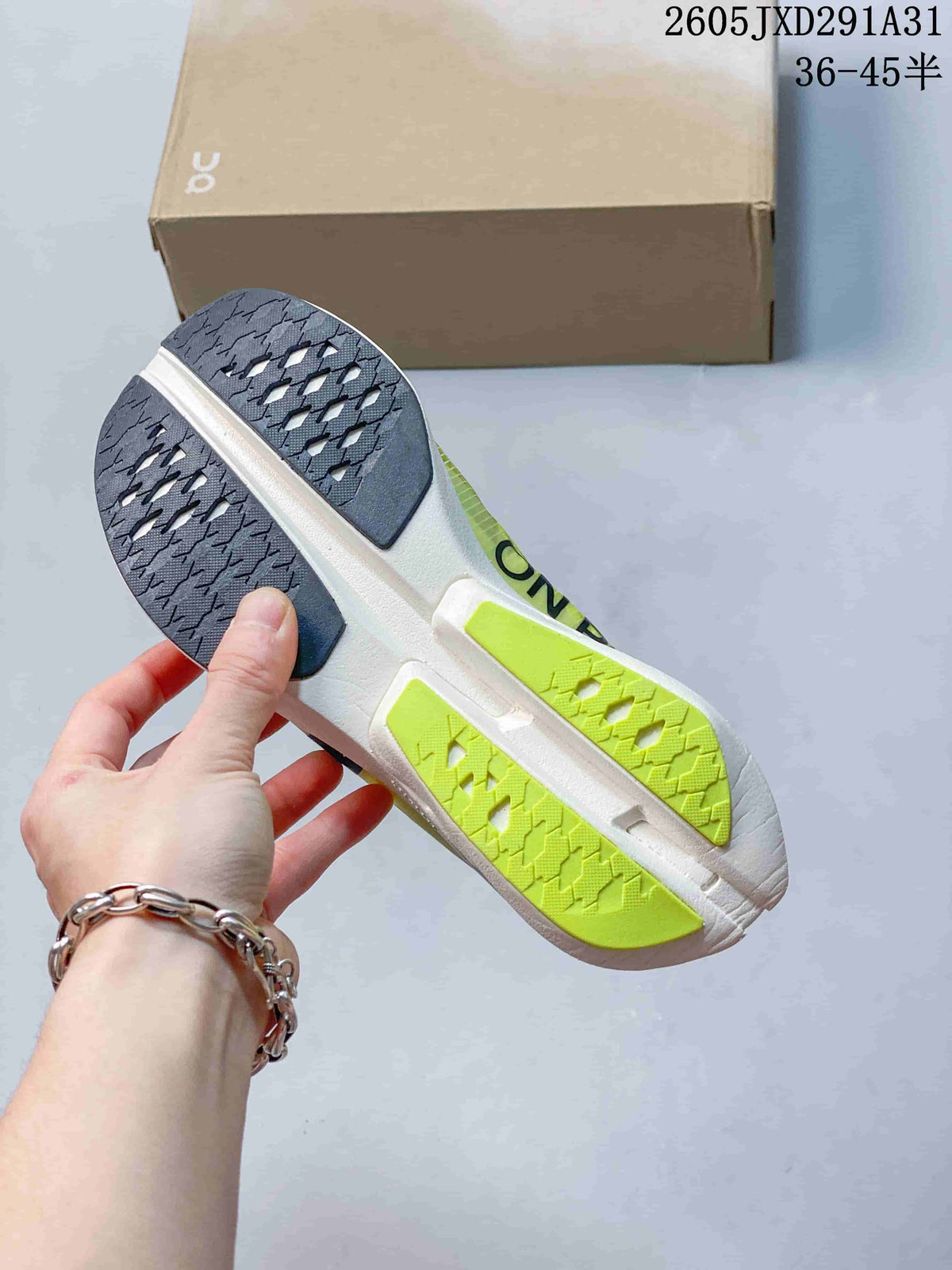 On Cloudboom Strike Racing Running Shoes – Volt Yellow
