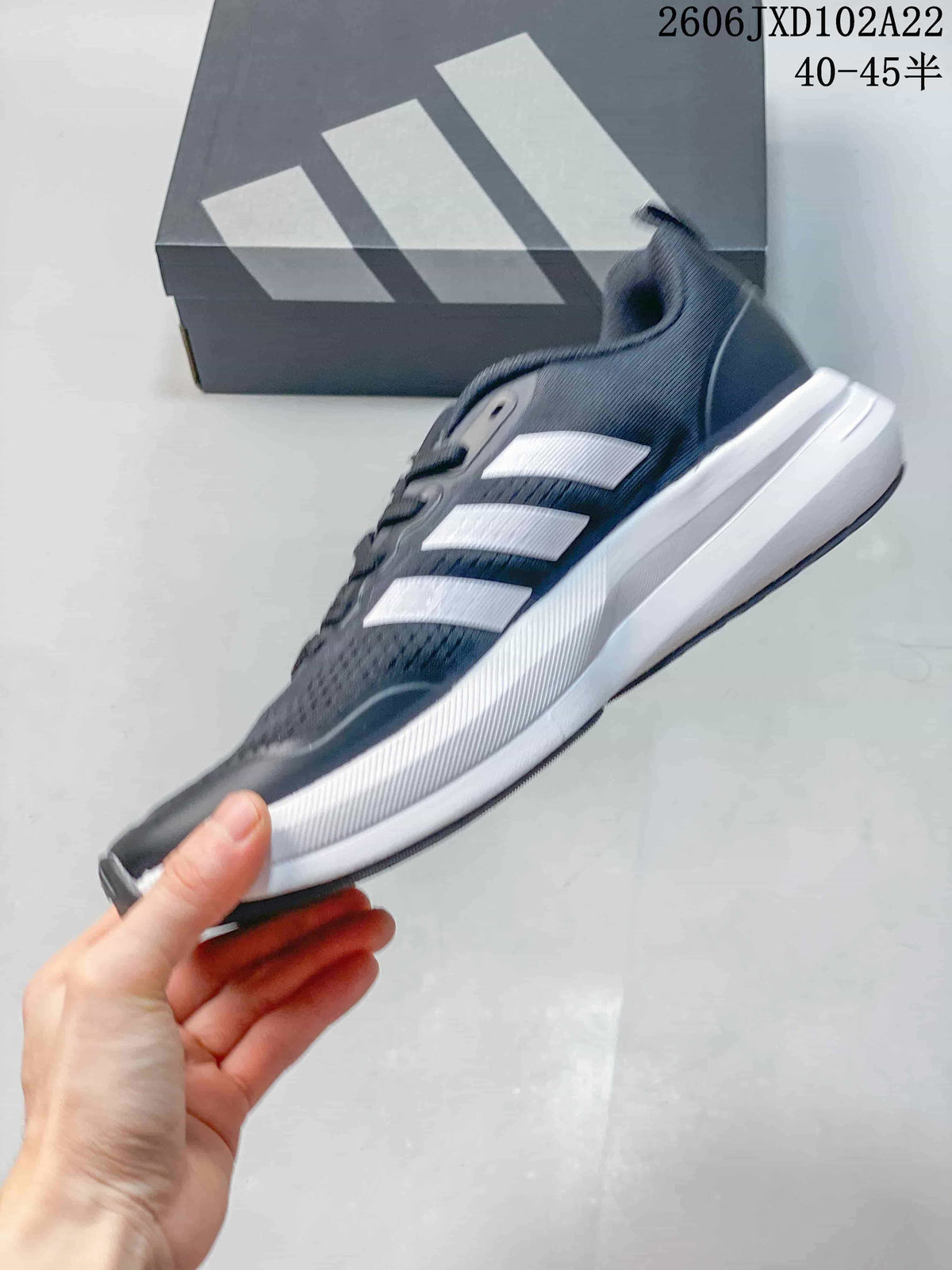 Adidas SL 72 Boost Running Sneakers – Navy and White