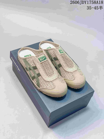 Onitsuka Tiger Mexico 66 Sabot Beige Slip-On Sneakers