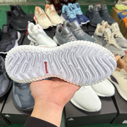 adidas Alphabounce HPC AMS White Red Sneakers