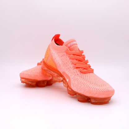 Nike Air VaporMax 2018 Flyknit Sneakers Orange 942843-800