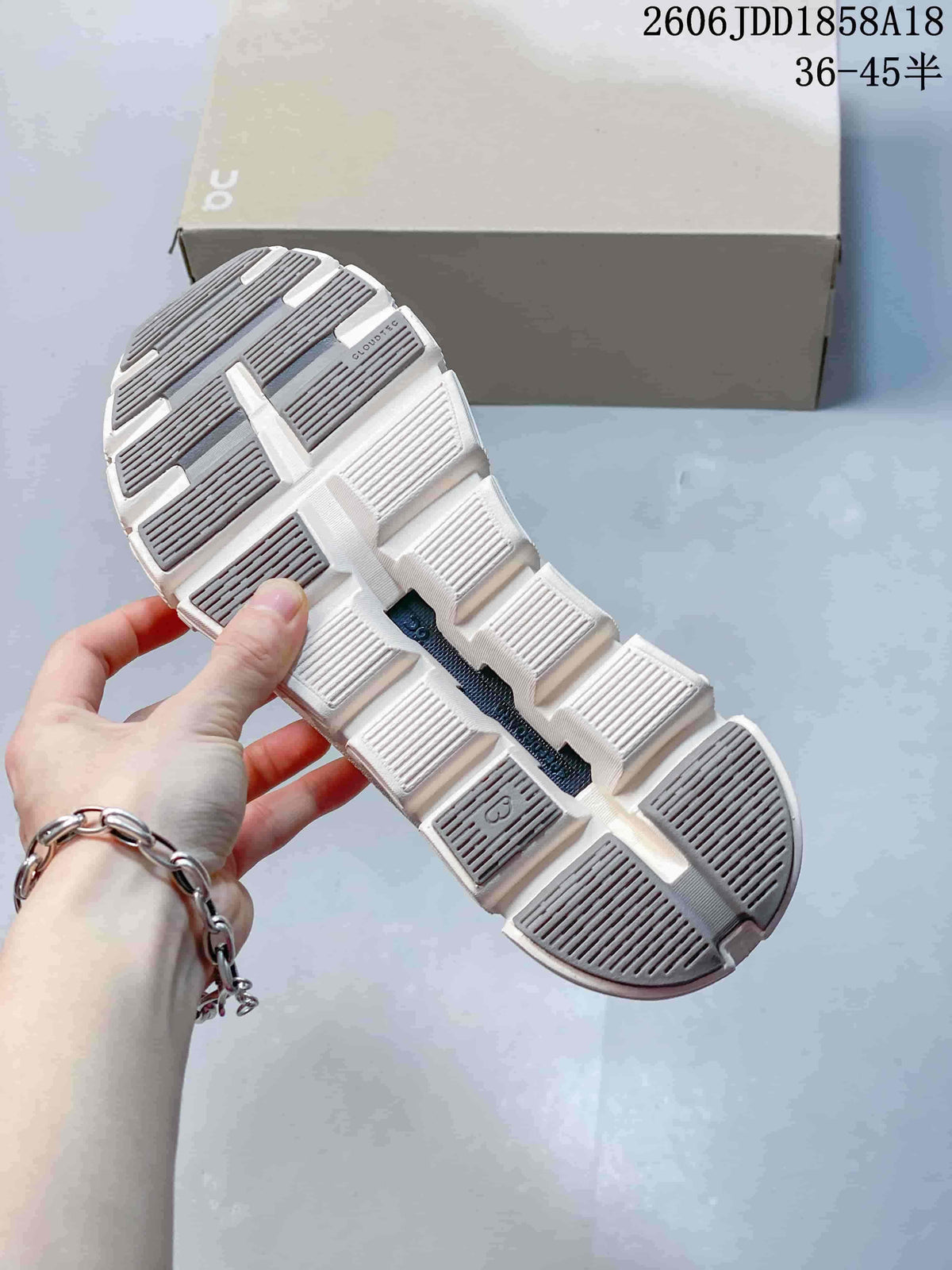 On Cloud 6 Coast Lightweight Sneakers in White