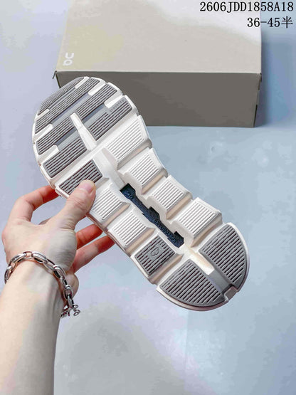 On Cloud 6 Coast Lightweight Sneakers in White