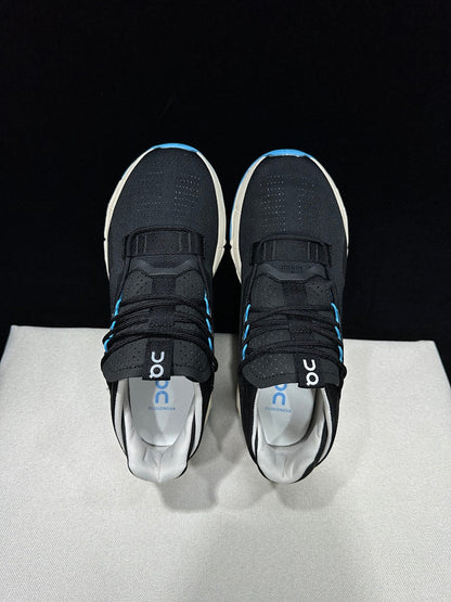 On Cloudnova 2 Black Blue Sneakers