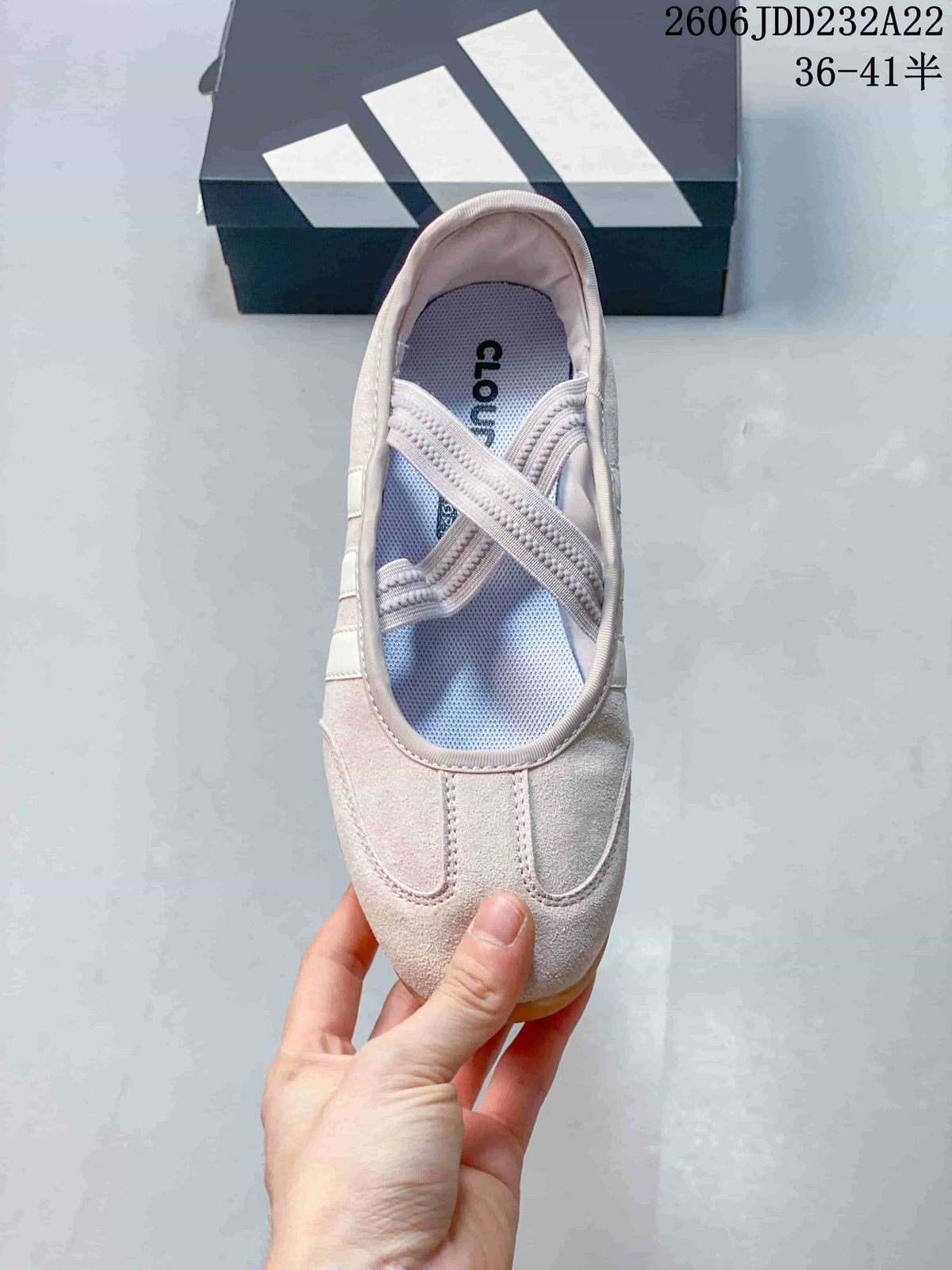 Adidas Barreda Mary Jane Shoes Light Pink KJ2254