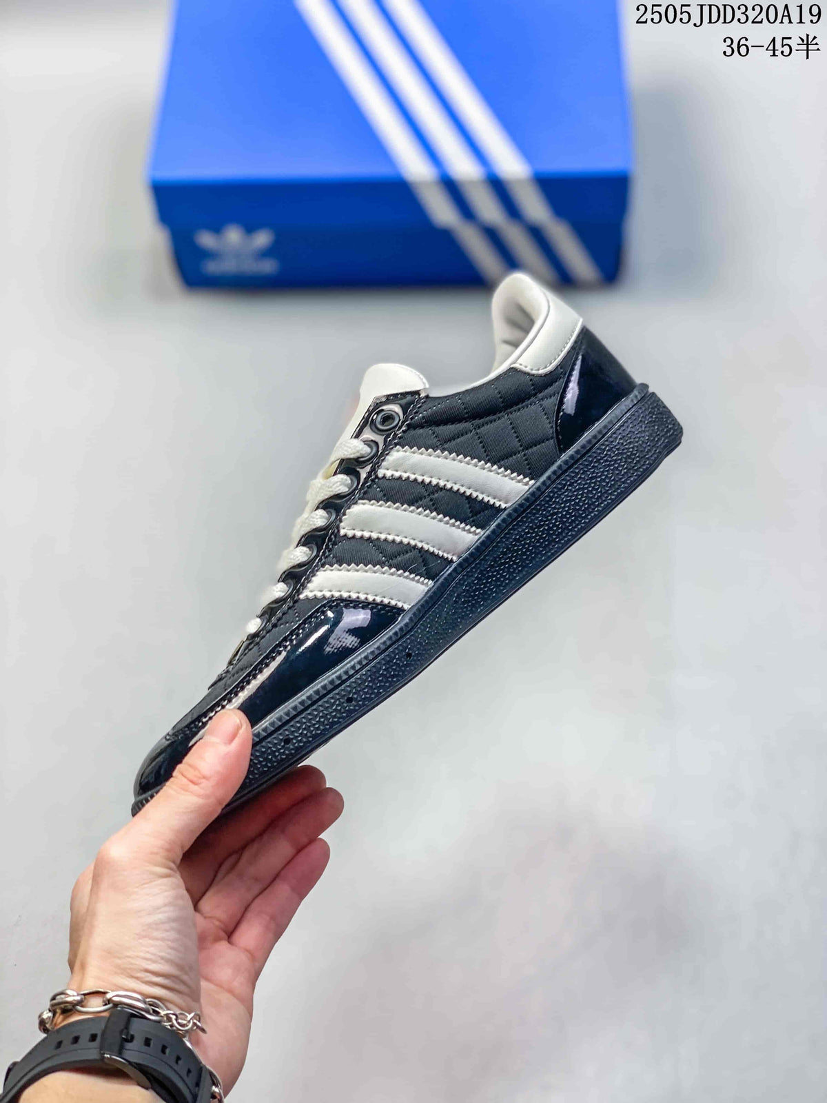 Adidas Spezial Low-Top Sneakers in Black and White