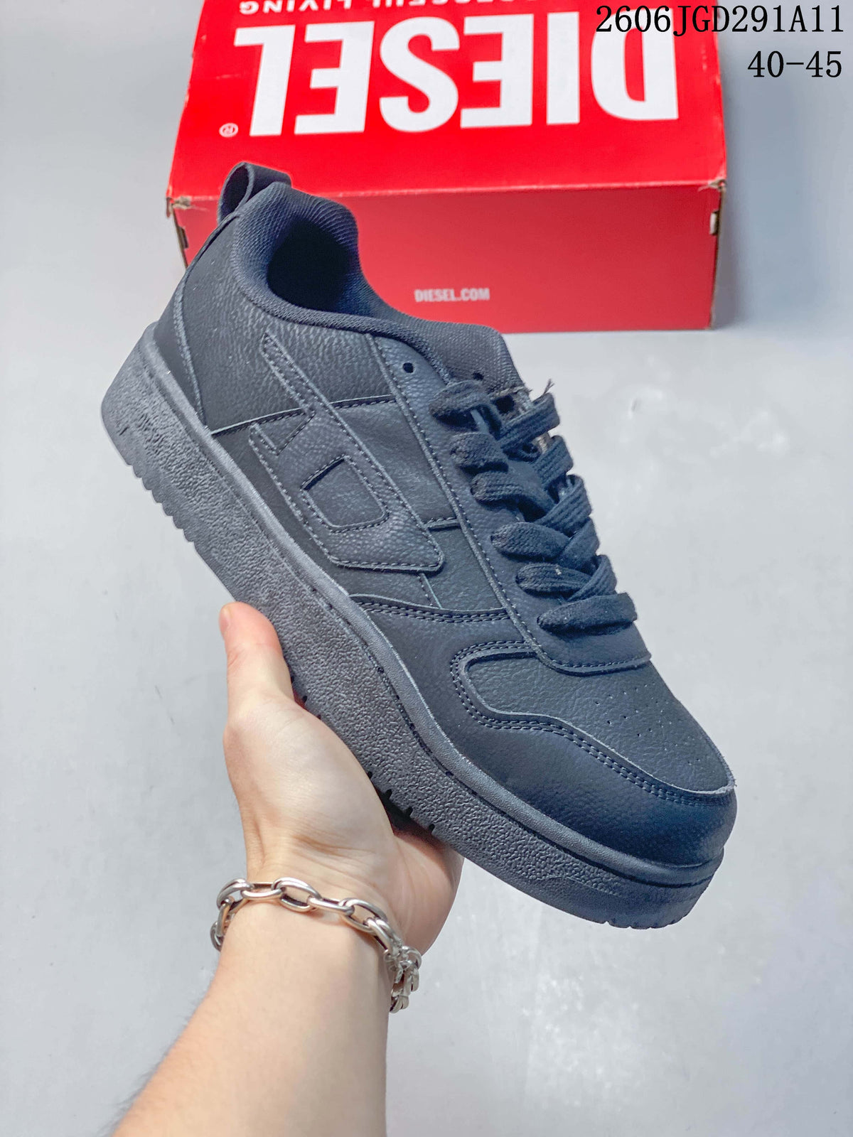 Diesel S-UKIYO V2 Low-Top Sneakers, Dark Gray