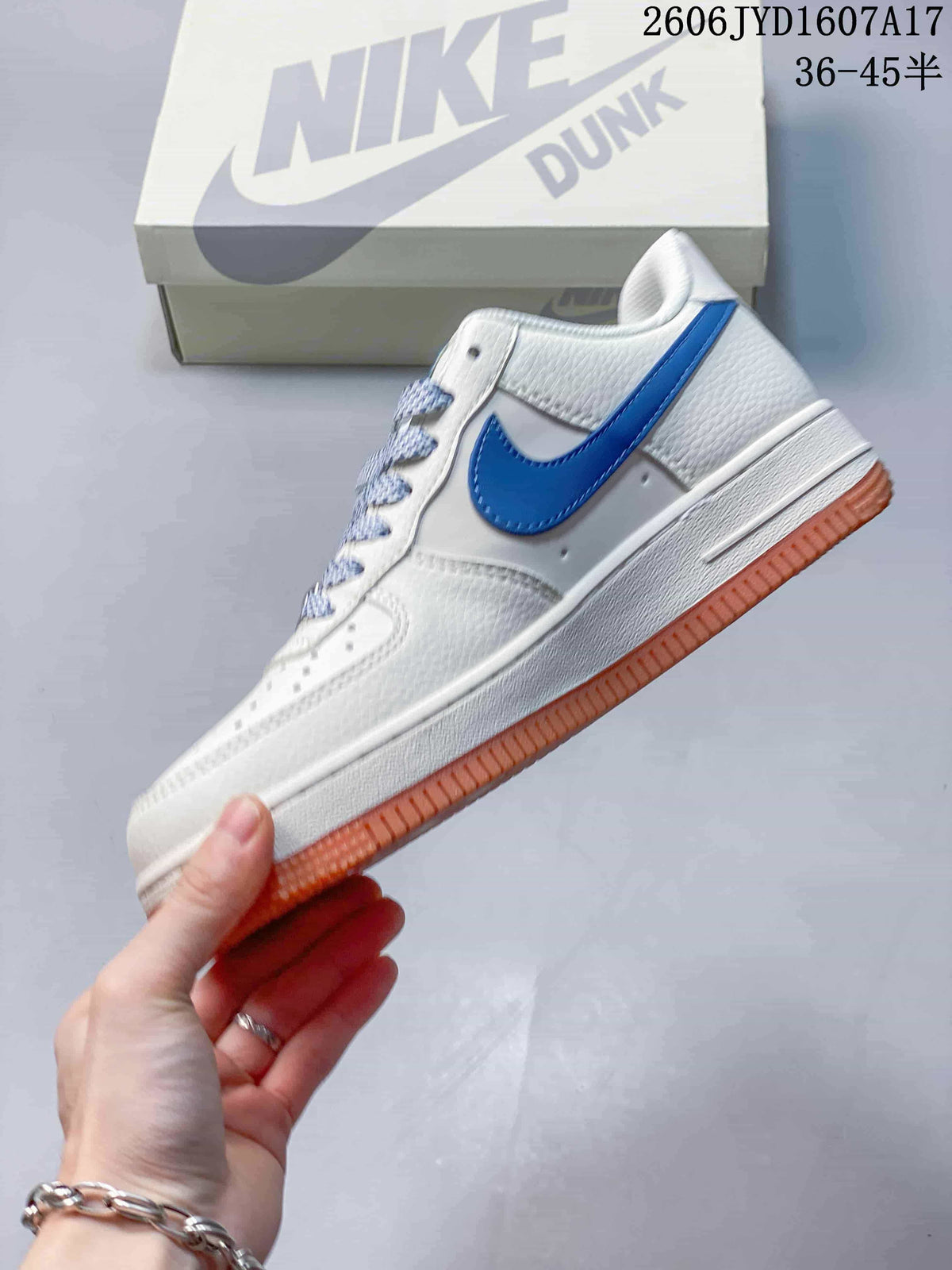 Nike Air Force 1 '07 Low White Blue Gum Sneakers