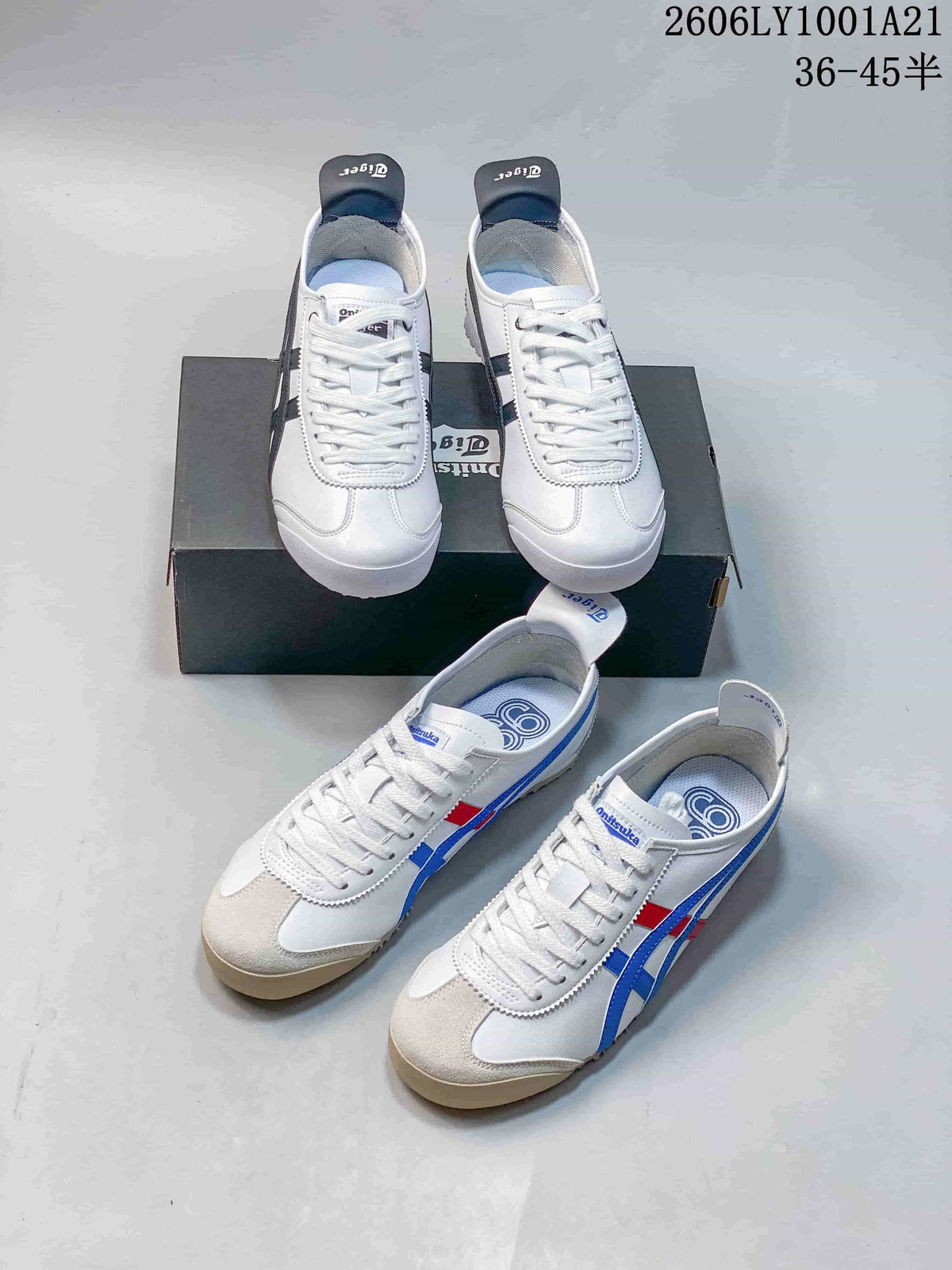 Onitsuka Tiger Mexico 66 White Retro Sneakers 06LY100