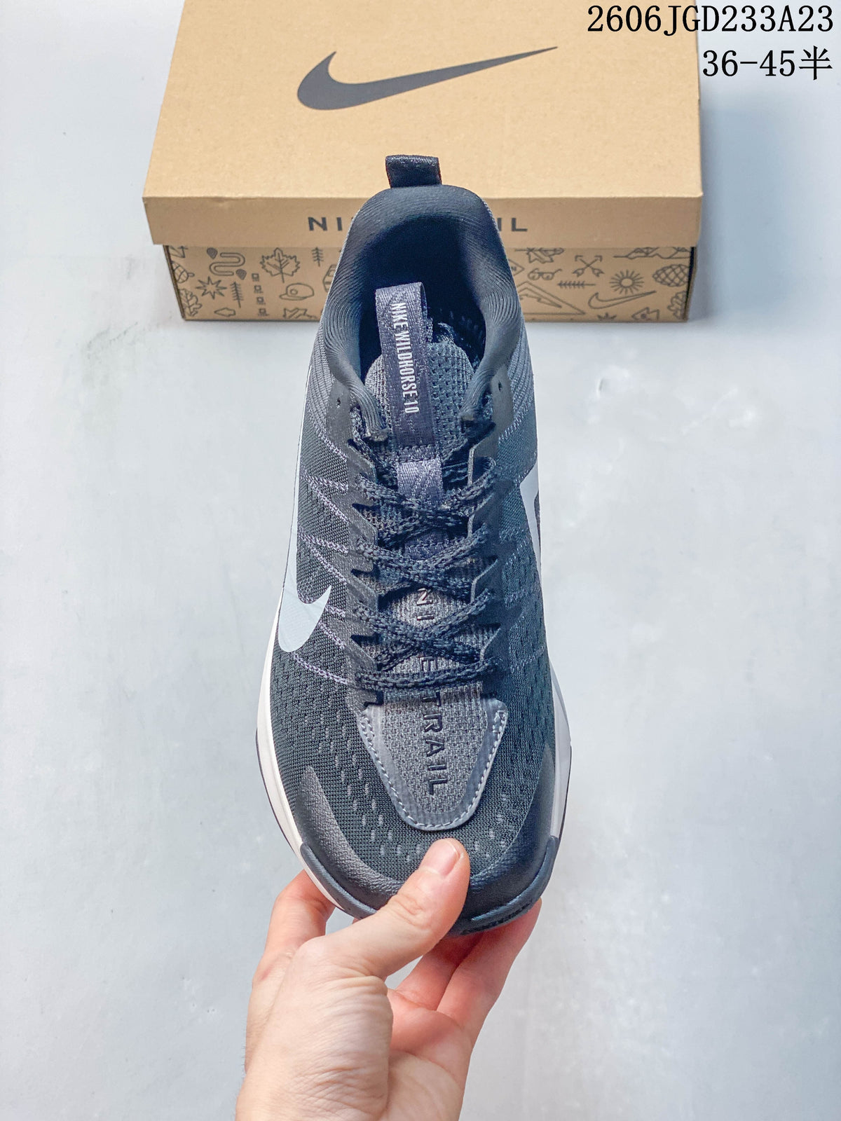 Nike Wildhorse 10 Trail Running Shoes, Gray