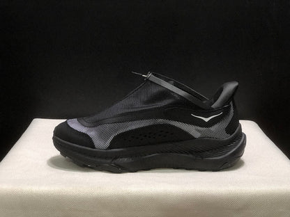 HOKA Project Transport Zip Sneakers in Black