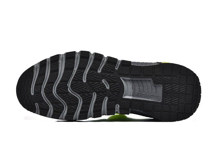 Nike Free Sneakers in Lime Green and Charcoal Grey
