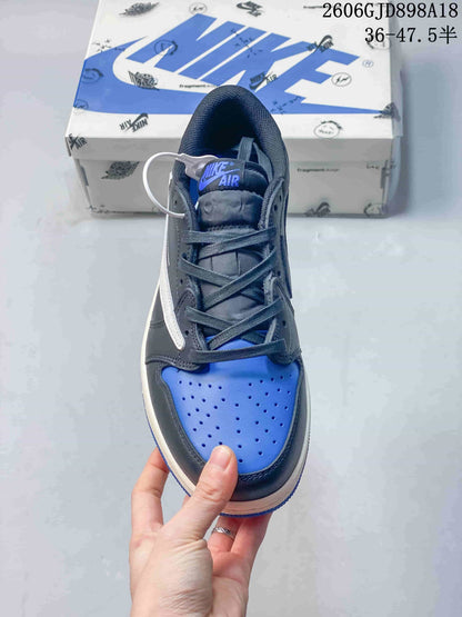 Nike Air Jordan 1 Low x Travis Scott Blue Sneakers
