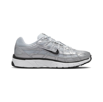 Nike P-6000 Silver Retro-Style Sneakers FD9876-101