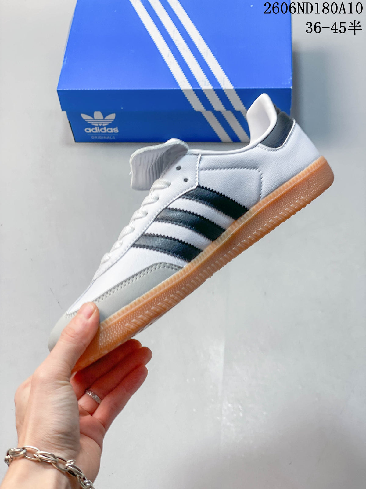 adidas Samba OG Low-Top Sneakers White Black Gum Sole