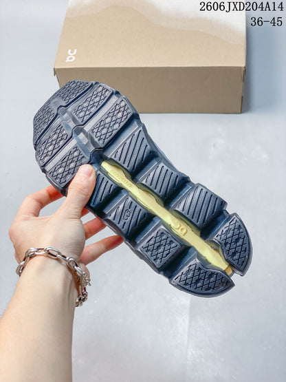 On Cloudswift Amp Men's Running Shoes, Gray and Neon Yellow