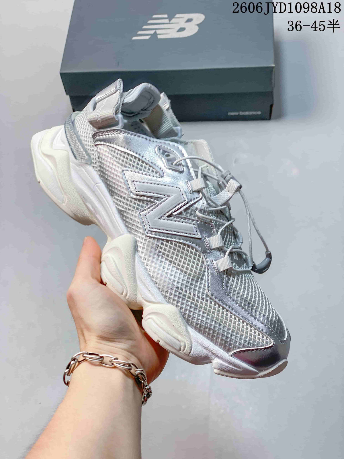 New Balance 9060 Joe Freshgoods Silver Sneakers