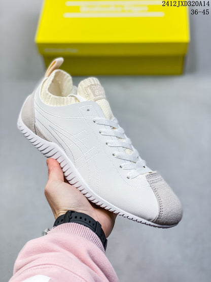 Onitsuka Tiger SCLAW Low-Top Sneakers in White and Gray