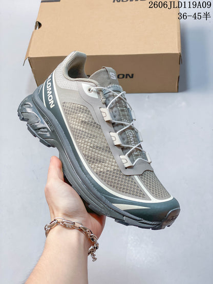 Salomon XT-6 FT Trail Running Shoes, Grey