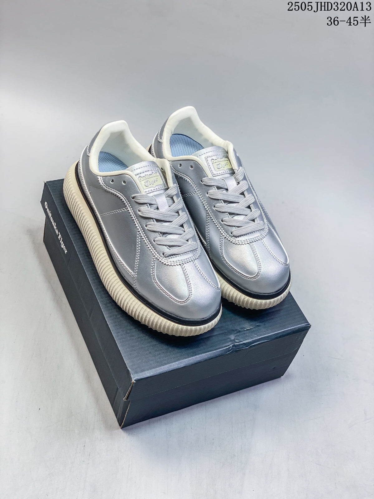 Onitsuka Tiger Delecity Silver Low-Top Sneakers 1183B874-020