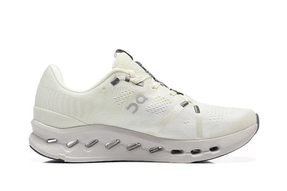 On Cloudsurfer Running Shoes in White