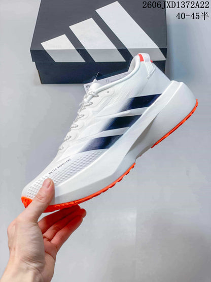 Adidas Adizero Evo SL ATR Running Shoes, White/Orange