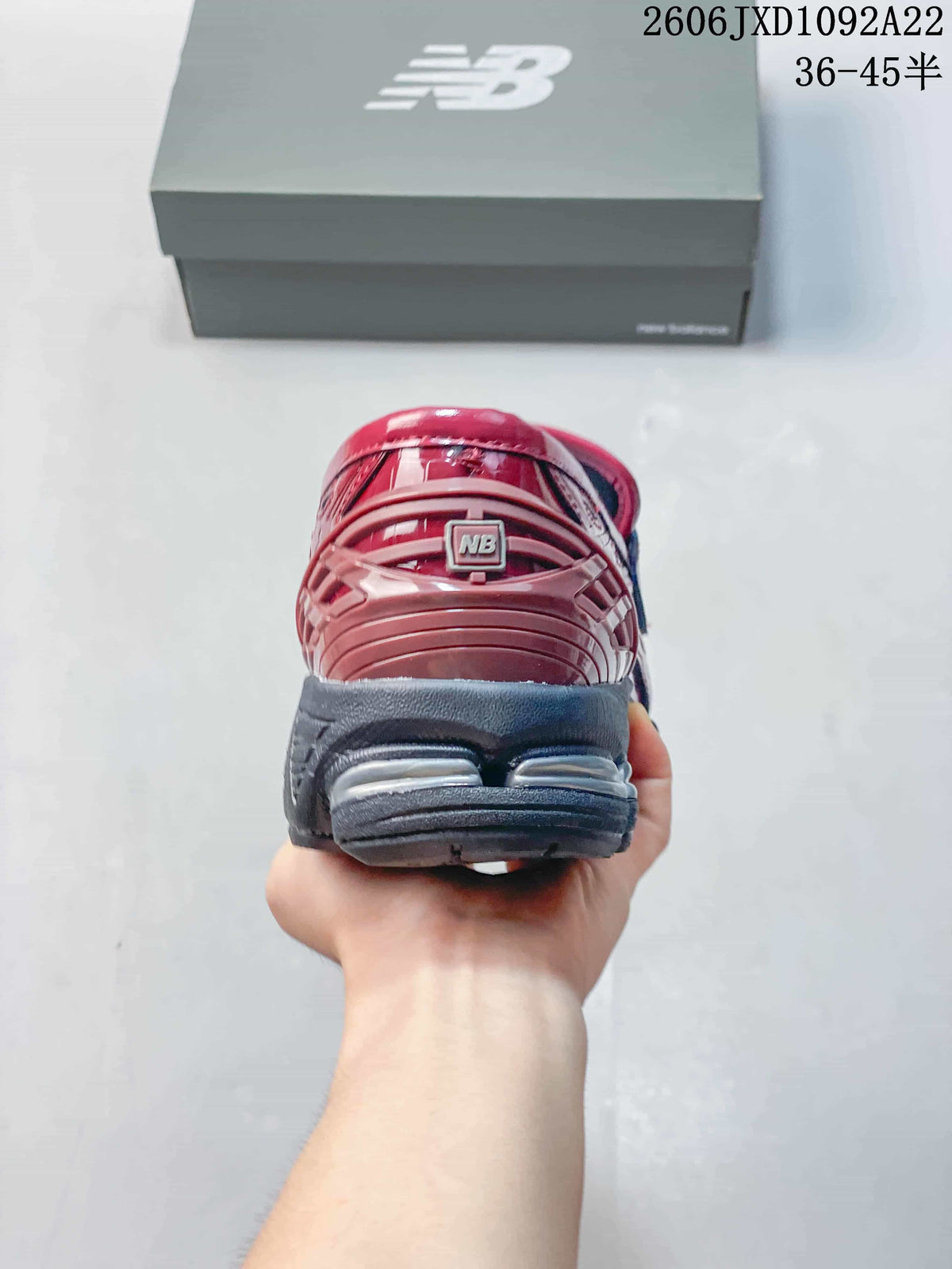 New Balance M1906R Red Penny Loafer Sneakers