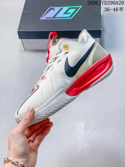 Nike Air Zoom GT Cut Basketball Shoes White Red