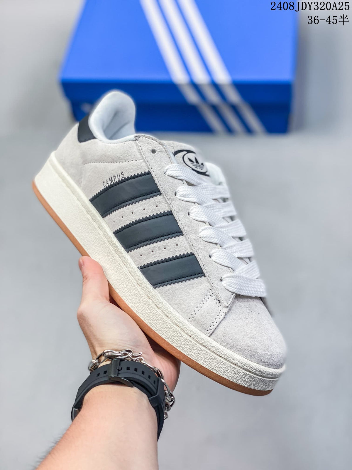 adidas Campus 00s Sneakers in Light Grey and Black
