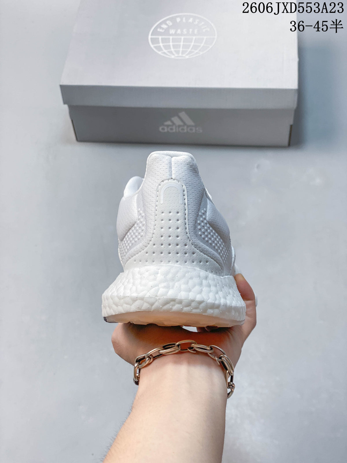 Adidas PureBoost 21 White Running Shoes