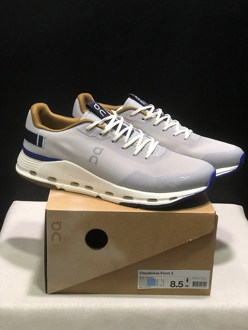 On Cloudnova Form 2 Sneakers Silver Heather