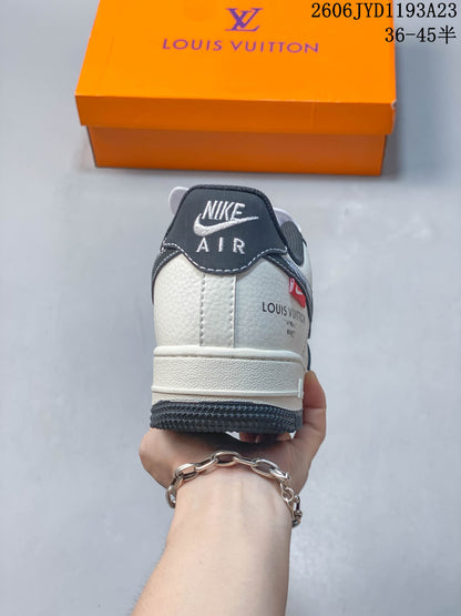 Nike Air Force 1 Low Louis Vuitton-Style Custom Sneakers