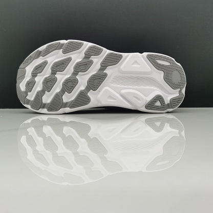 HOKA Clifton 9 Gray Running Shoes