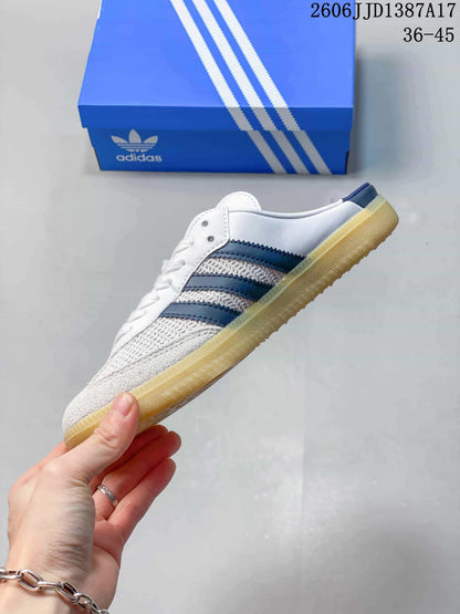 Adidas Samba OG Mule Sneakers White Navy HP5050