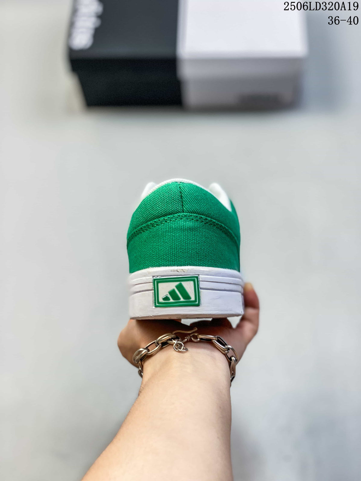 Adidas GVP Canvas STR Sneakers Green White