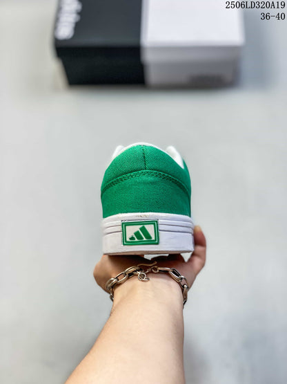 Adidas GVP Canvas STR Sneakers Green White