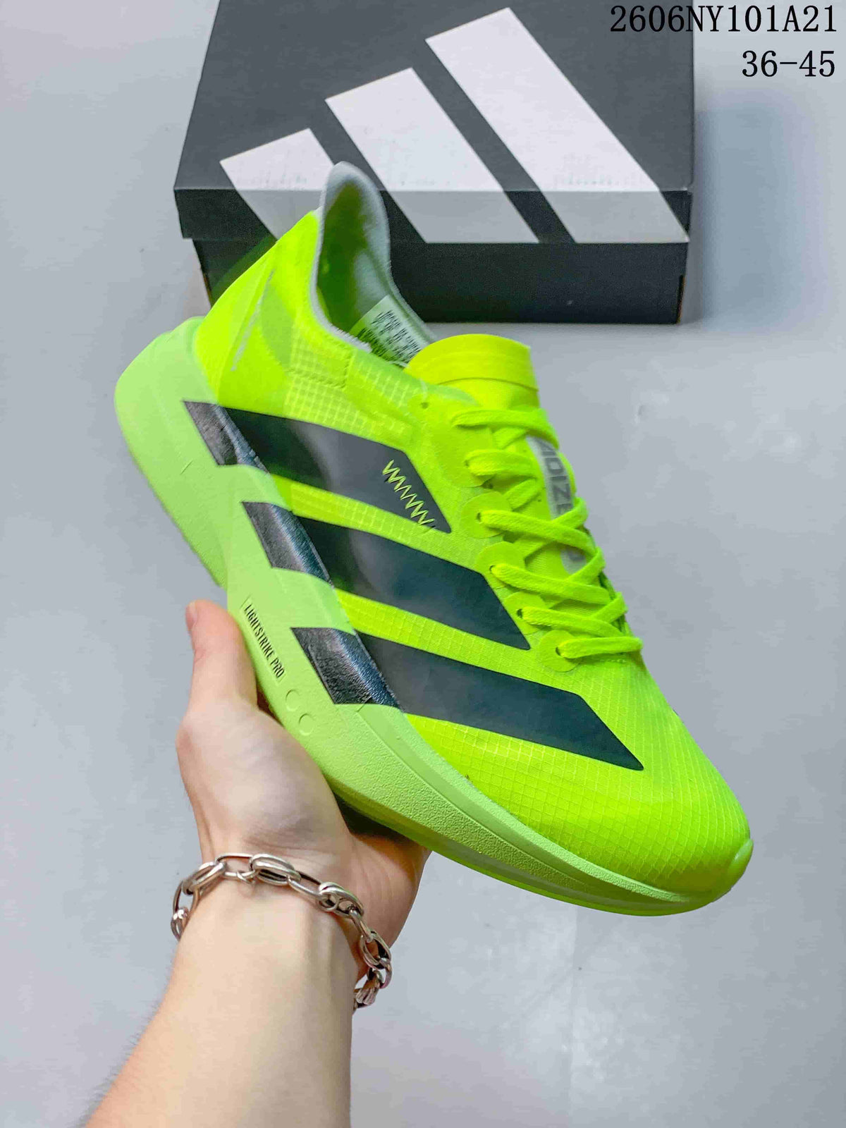 Adidas Ultrabounce Running Shoes in Neon Yellow
