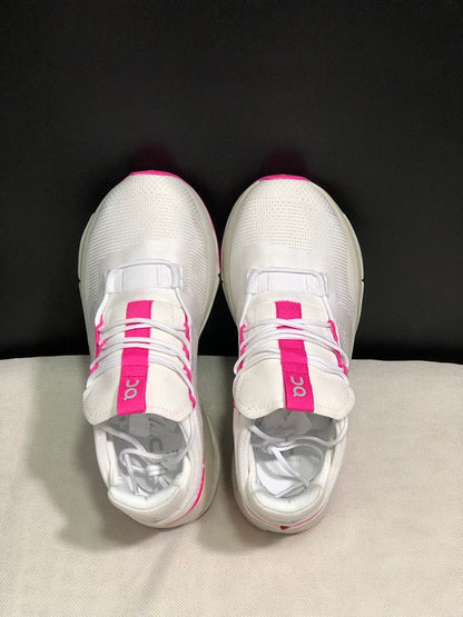 On Cloudnova Sneakers White Pink