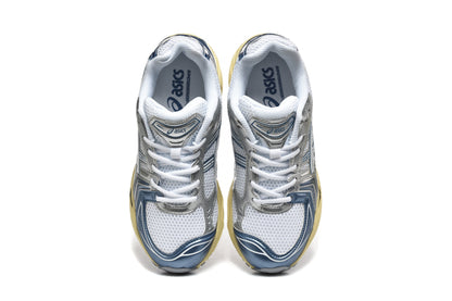 ASICS Gel-Kayano 14 Sneakers in Blue, Silver and White