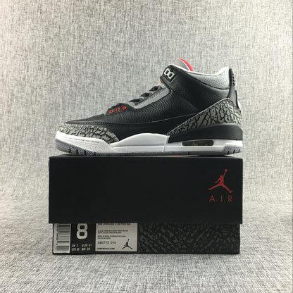 Side profile of the sneaker resting on a shoebox with its size label visible